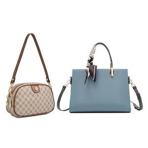 Women’S Original Hand Painted Genuine Textured Drawstring Bucket Satchel